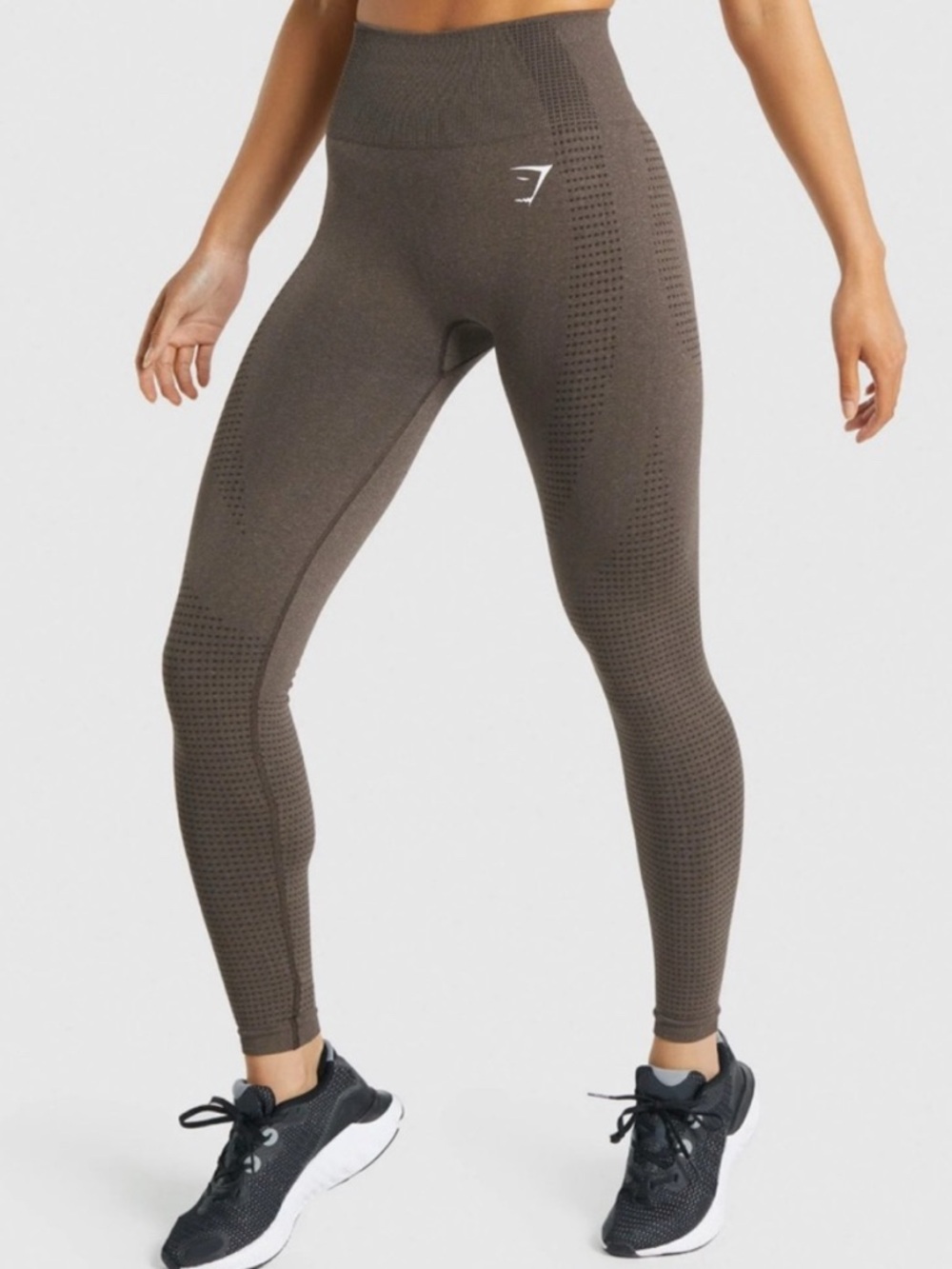 VITAL SEAMLESS 2.0 LEGGINGS - Brown marl